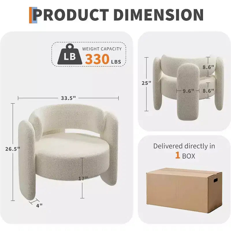 Fauteuil tonneau