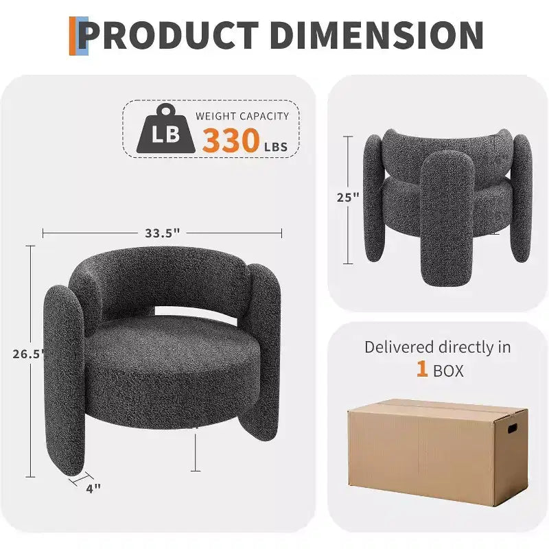 Fauteuil tonneau