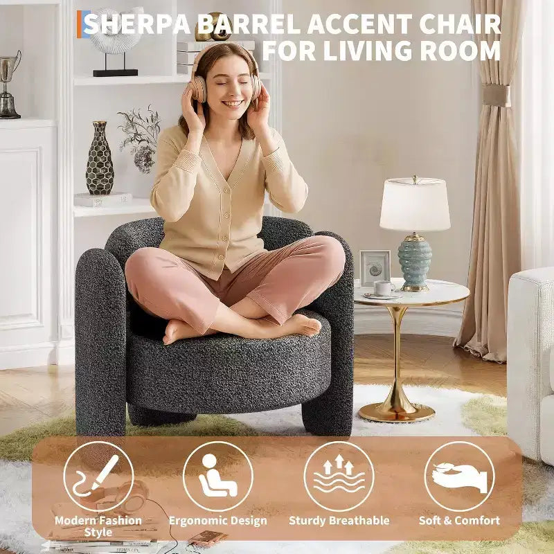 Fauteuil tonneau