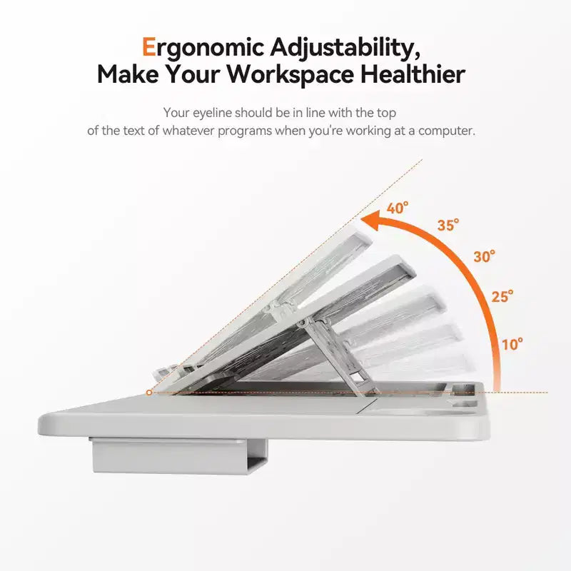 Plateau de table pour ordinateur portable Newtral Standard / Bureau pour ordinateur portable (Table d'ordinateur portable sur chaise) --- Ne peut être utilisé qu'avec les chaises de marque NEWTRAL