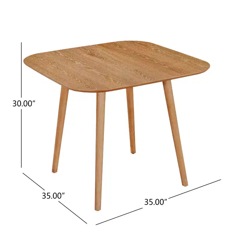 Table à manger moderne en bois Christopher Knight Home Wynonna Mid-Century
