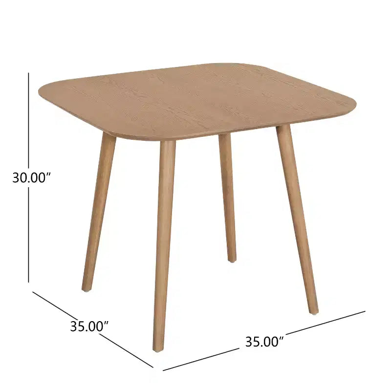 Table à manger moderne en bois Christopher Knight Home Wynonna Mid-Century