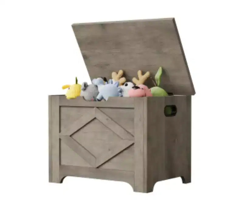 Storage Ottoman with Irregular Legs (MDF)