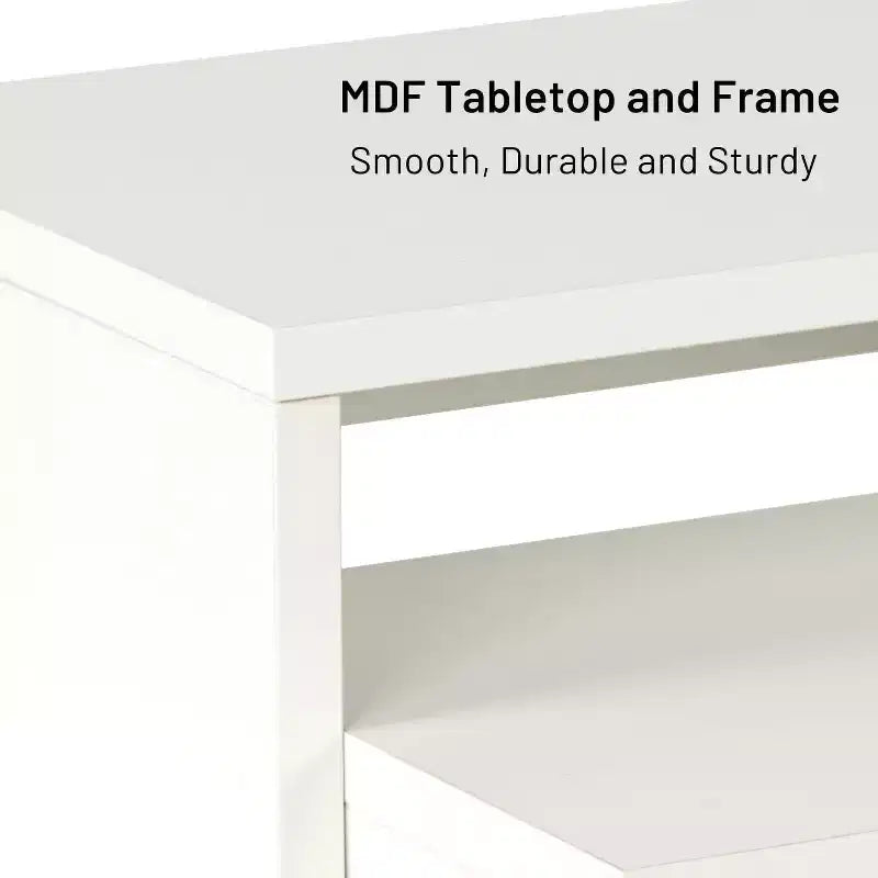 Support d'écran double niveau Ergonomique avec étagère de rangement Organiseur de bureau pour ordinateur portable, PC et fournitures de bureau