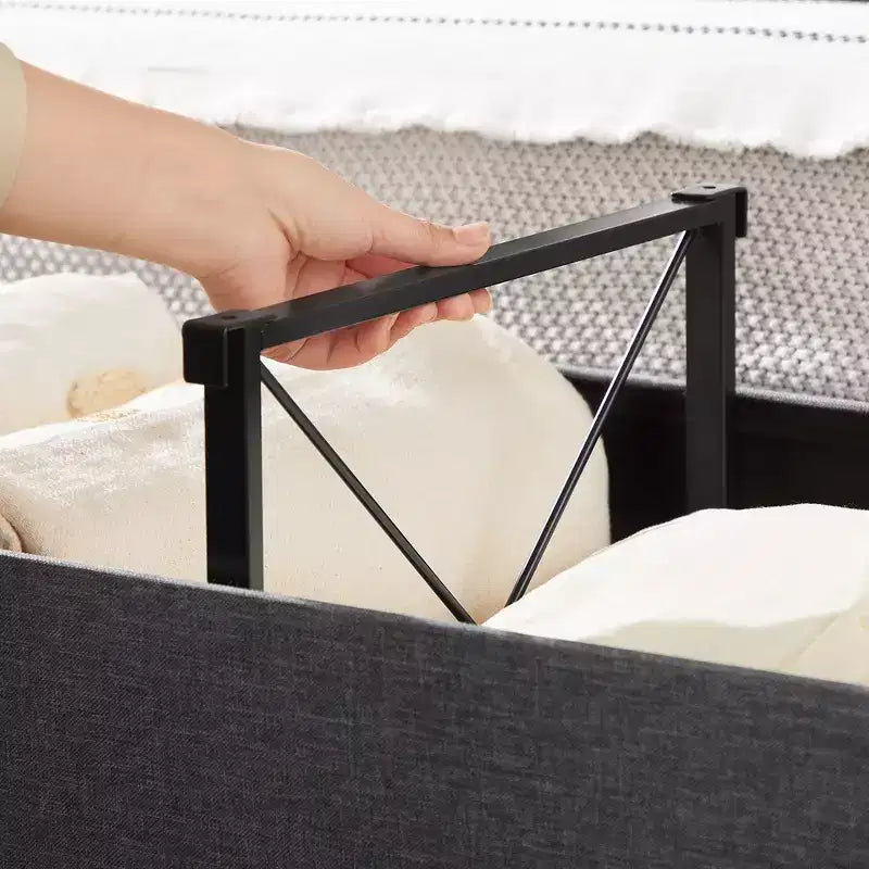 43.3 Banc de rangement pliant Pouf de rangement avec coffre