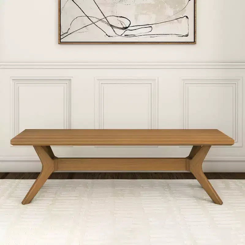 Banc de salle à manger Verso en bois massif Plank+Beam, banc d'entrée 60, banc de pièce minimaliste
