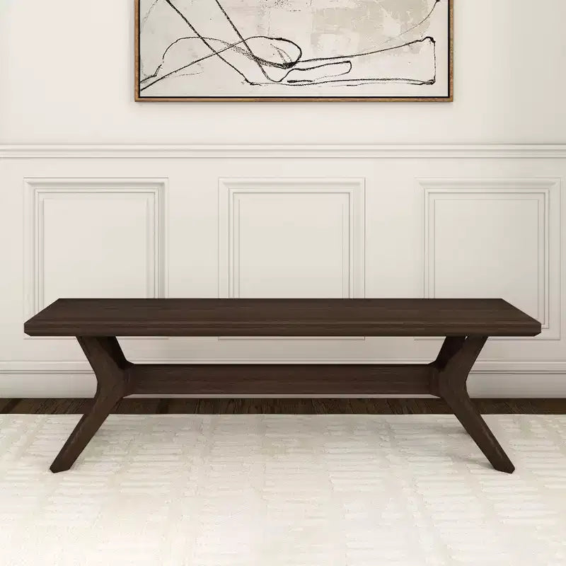 Banc de salle à manger Verso en bois massif Plank+Beam, banc d'entrée 60, banc de pièce minimaliste